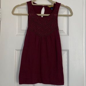 Prince & Fox Lace Tank